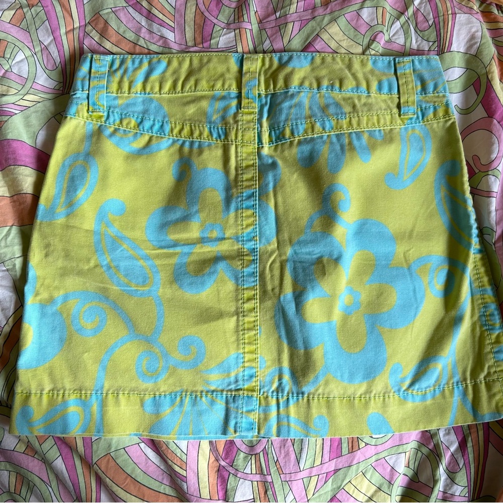 Vintage Gap Coconut Girl Hibiscus Mini Skirt, Sizes 1, 2, 4, & 16 available - Picture 8 of 14